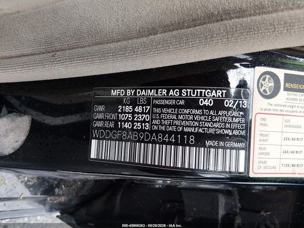 2013 MERCEDES-BENZ C 300 SPORT 4MATIC