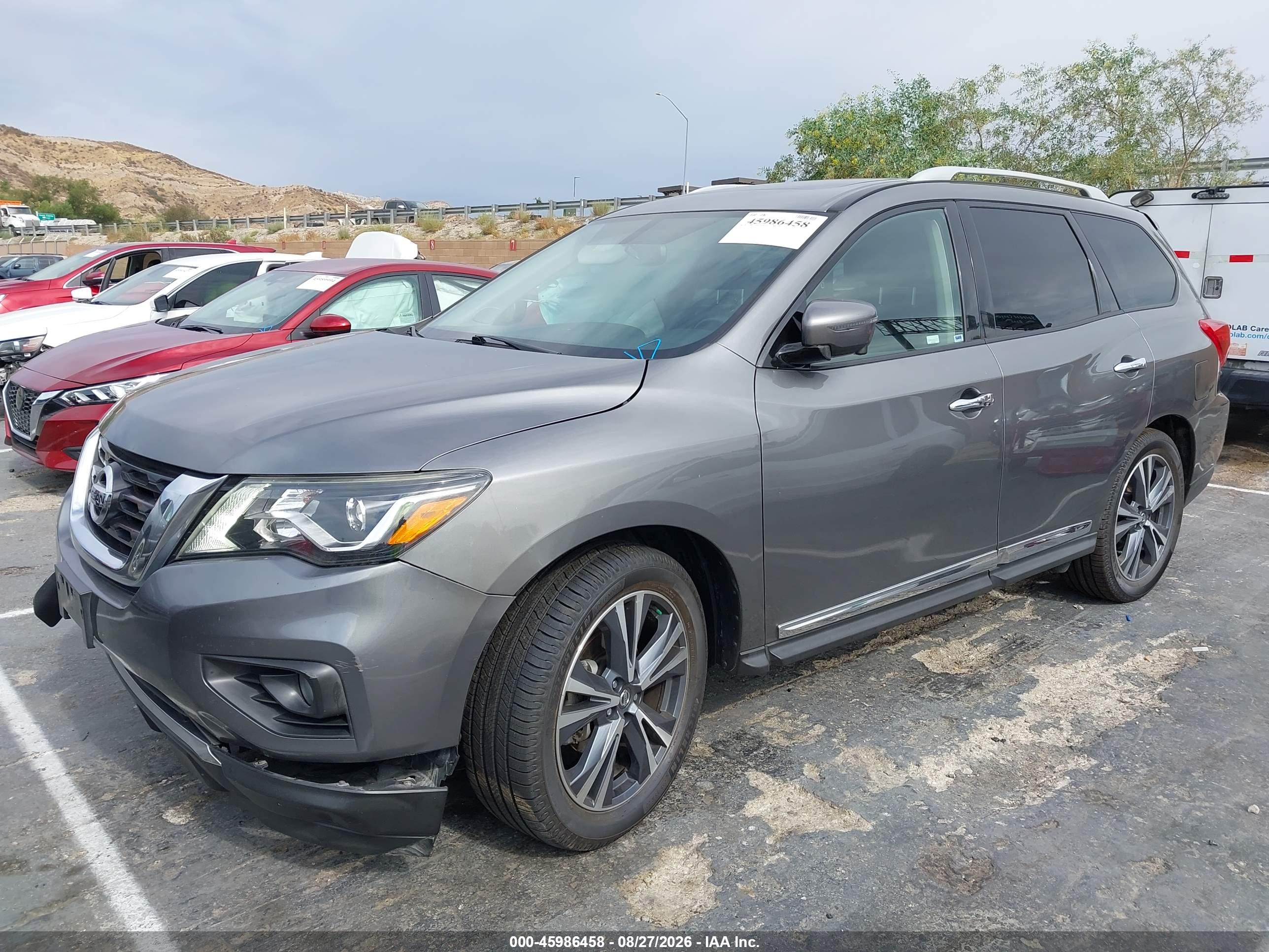 2020 NISSAN PATHFINDER PLATINUM 2WD — I2