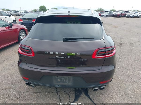 2017 PORSCHE MACAN S