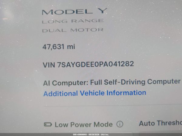 2023 TESLA MODEL Y
