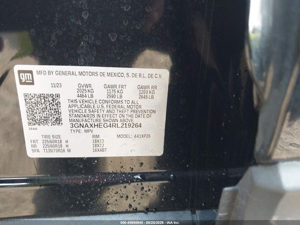 2024 CHEVROLET EQUINOX FWD LS — I9