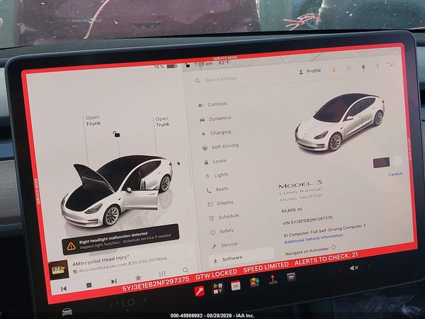 2022 TESLA MODEL 3 — I7