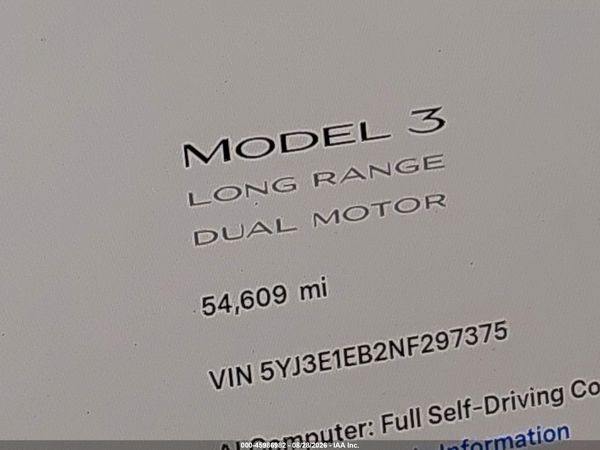 2022 TESLA MODEL 3 — I118