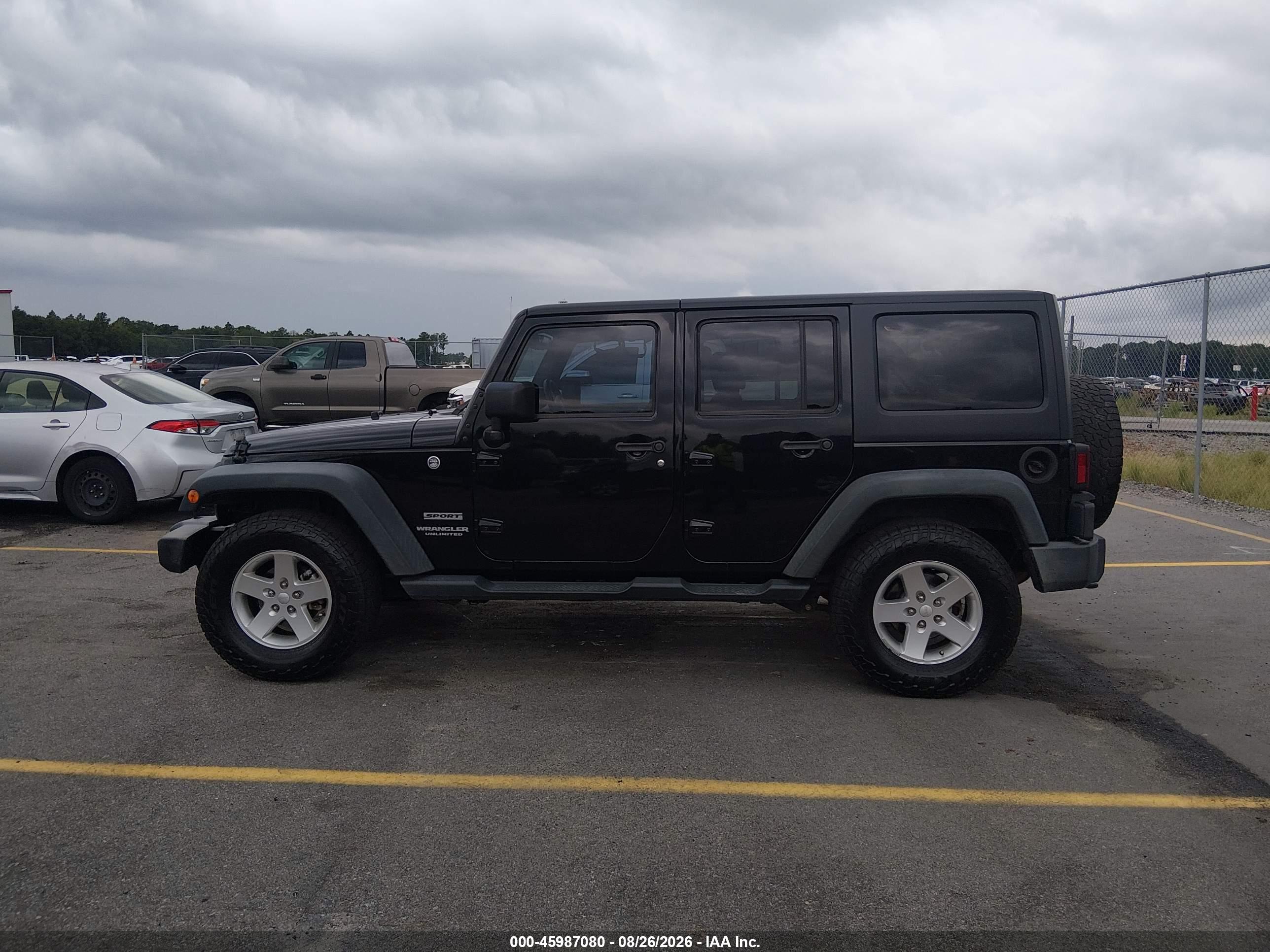 2016 JEEP WRANGLER UNLIMITED SPORT