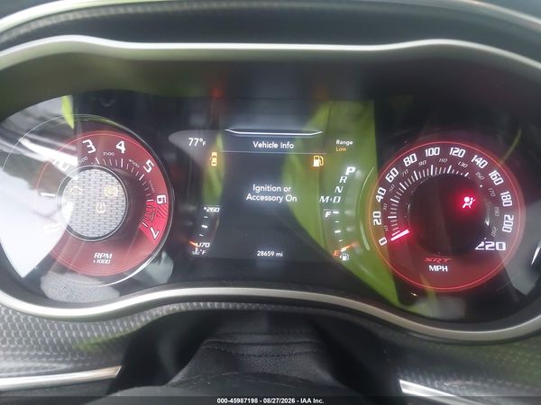 2019 DODGE CHALLENGER SRT HELLCAT REDEYE — I7