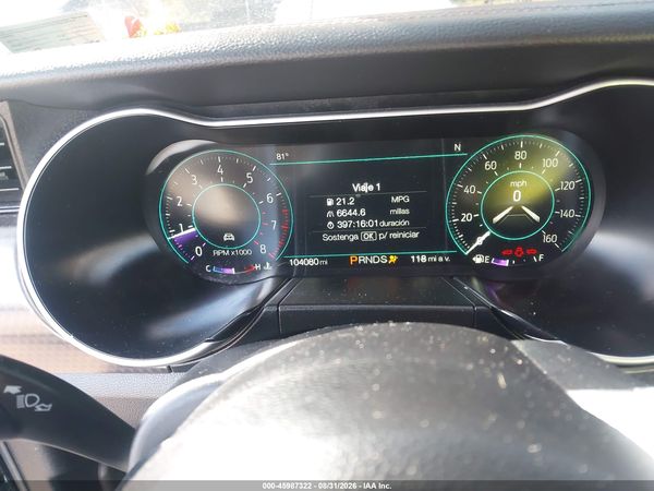 2019 FORD MUSTANG ECOBOOST PREMIUM — I7