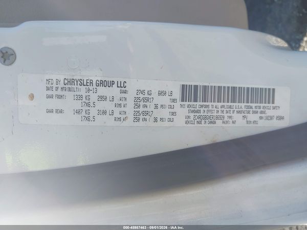 2014 DODGE GRAND CARAVAN AMERICAN VALUE PKG — I9