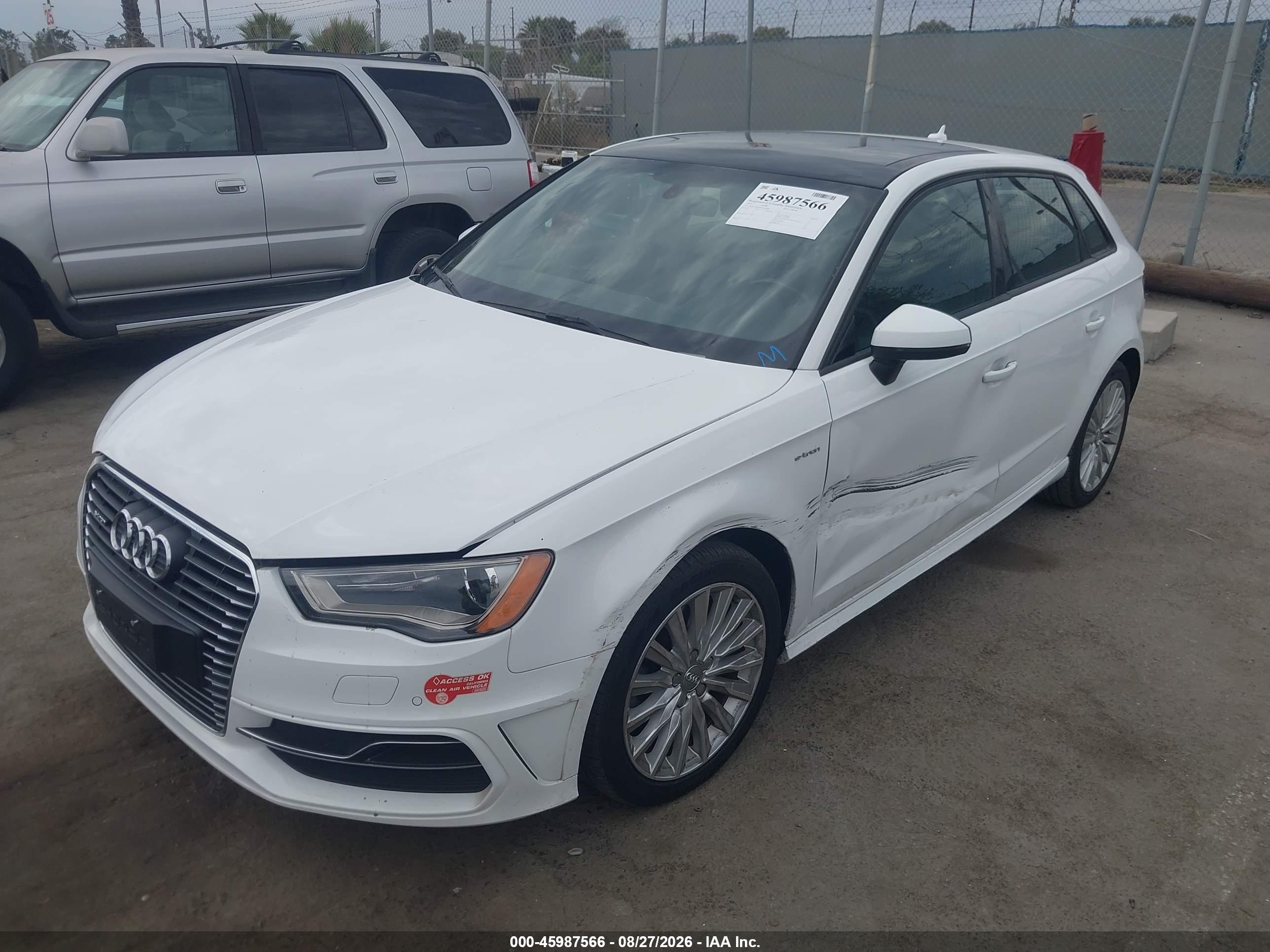2016 AUDI A3 E-TRON 1.4T PREMIUM — I2