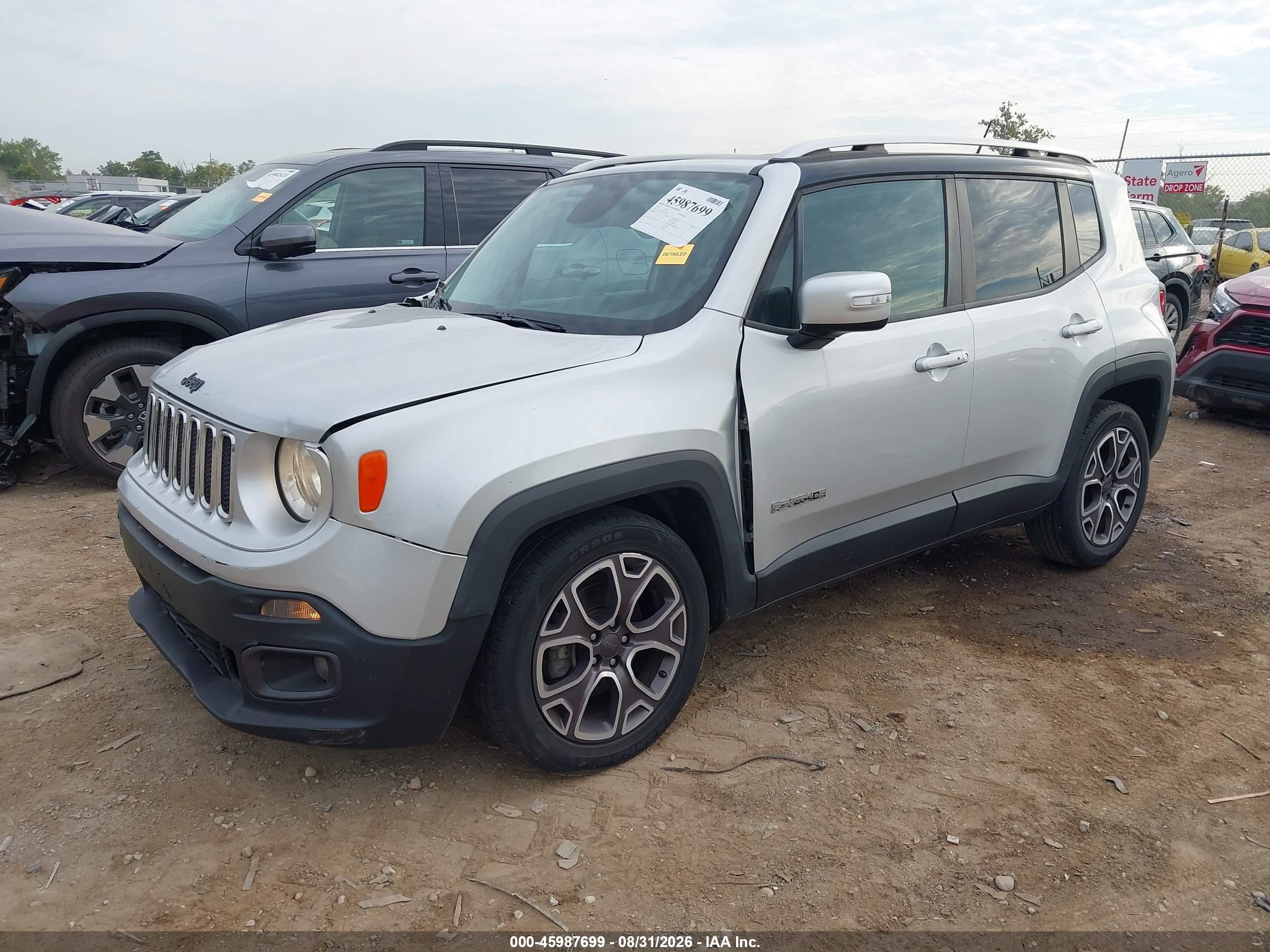 2016 JEEP RENEGADE LIMITED — I2