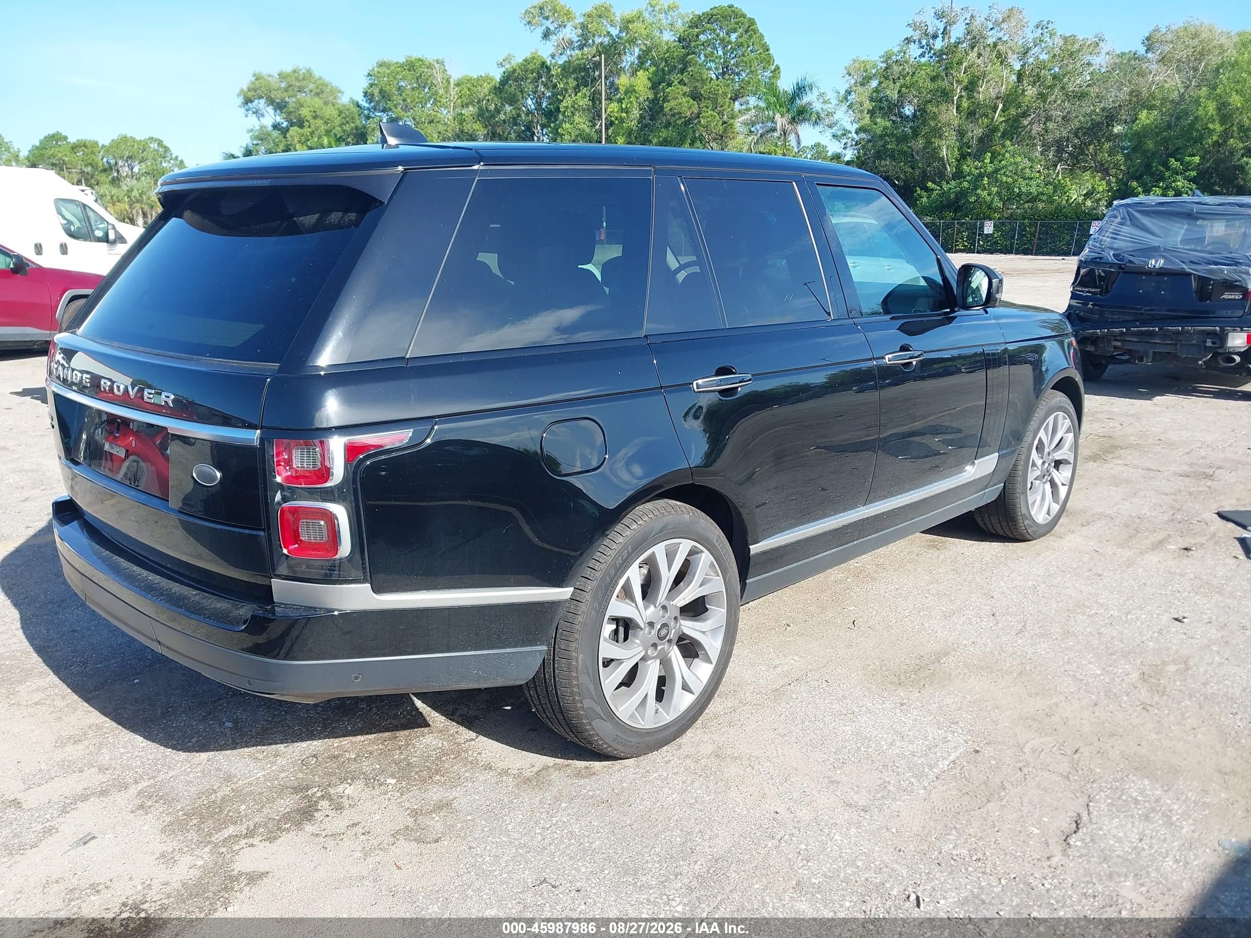 2020 LAND ROVER RANGE ROVER AUTOBIOGRAPHY — I4