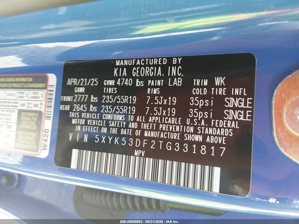 2026 KIA SPORTAGE SX-PRESTIGE — I9