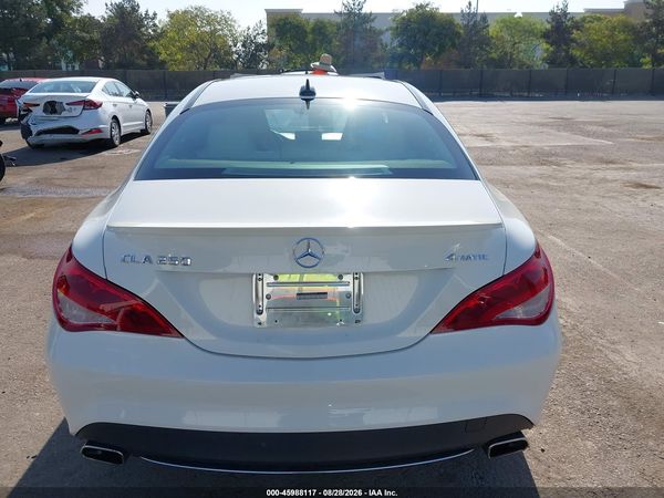 2016 MERCEDES-BENZ CLA 250 4MATIC