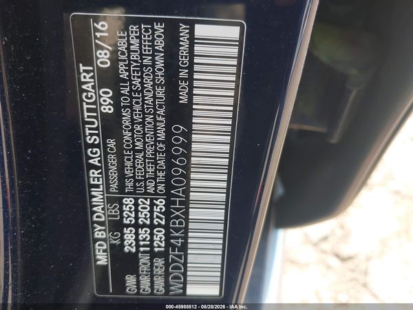 2017 MERCEDES-BENZ E 300 4MATIC