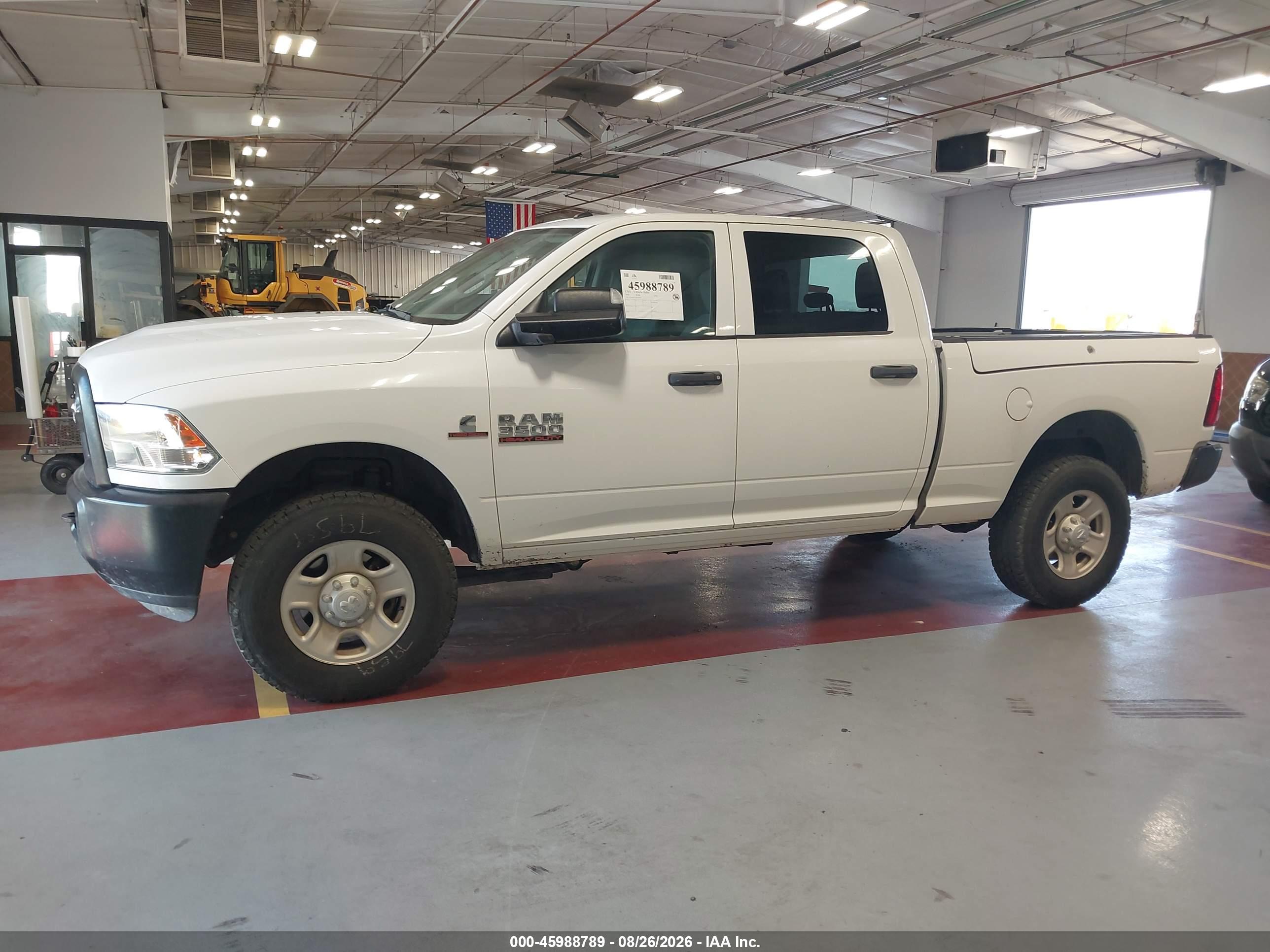 2018 RAM 3500 TRADESMAN  4X4 6'4 BOX