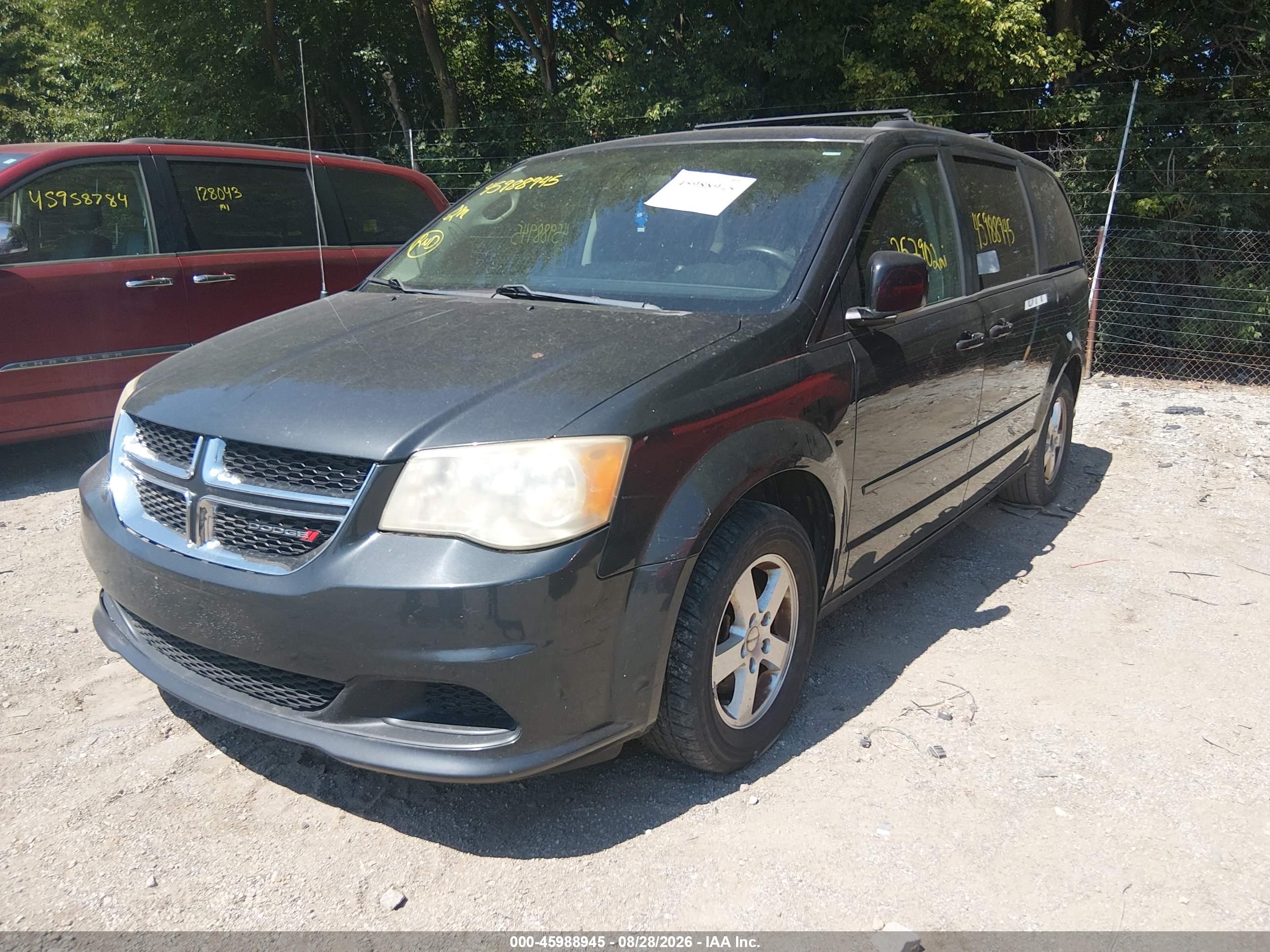 2012 DODGE GRAND CARAVAN SXT