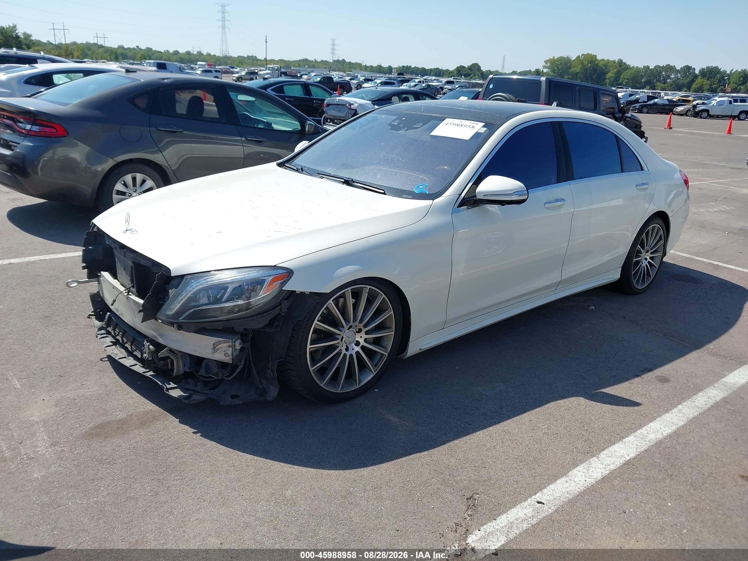 2014 MERCEDES-BENZ S 550 S550 — I2