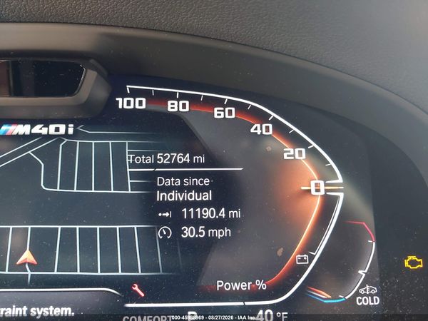 2022 BMW X3 M40I — I118