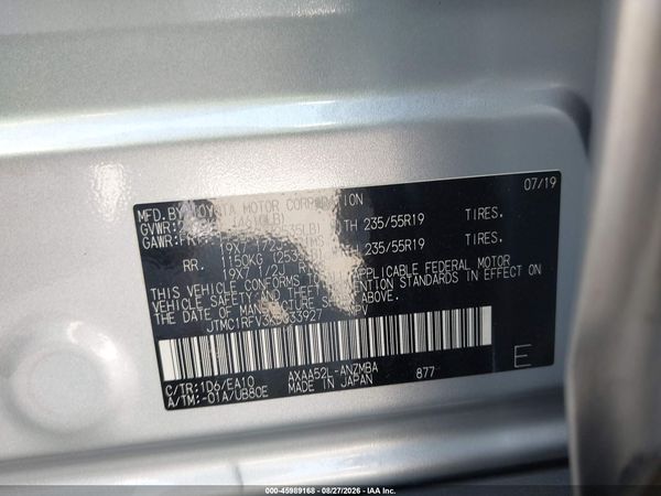 2019 TOYOTA RAV4 XLE PREMIUM — I9