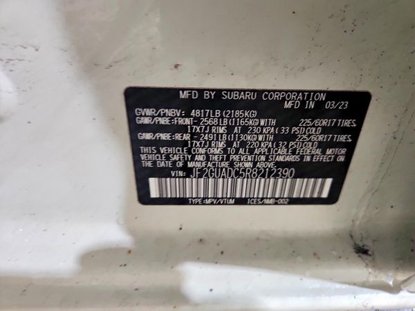 2024 SUBARU CROSSTREK Premium
