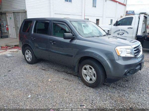 2013 HONDA PILOT LX — I1