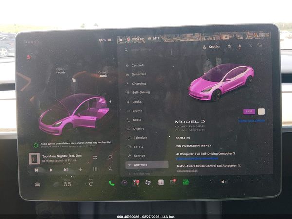 2023 TESLA MODEL 3 — I7