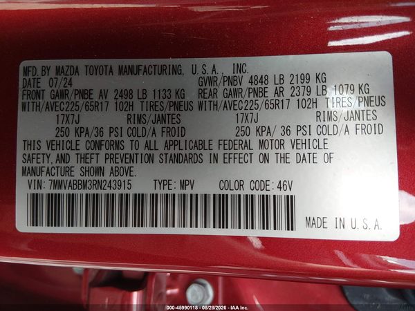 2024 MAZDA CX-50 2.5 S PREFERRED — I9