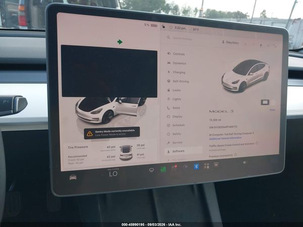 2023 TESLA MODEL 3 REAR-WHEEL DRIVE