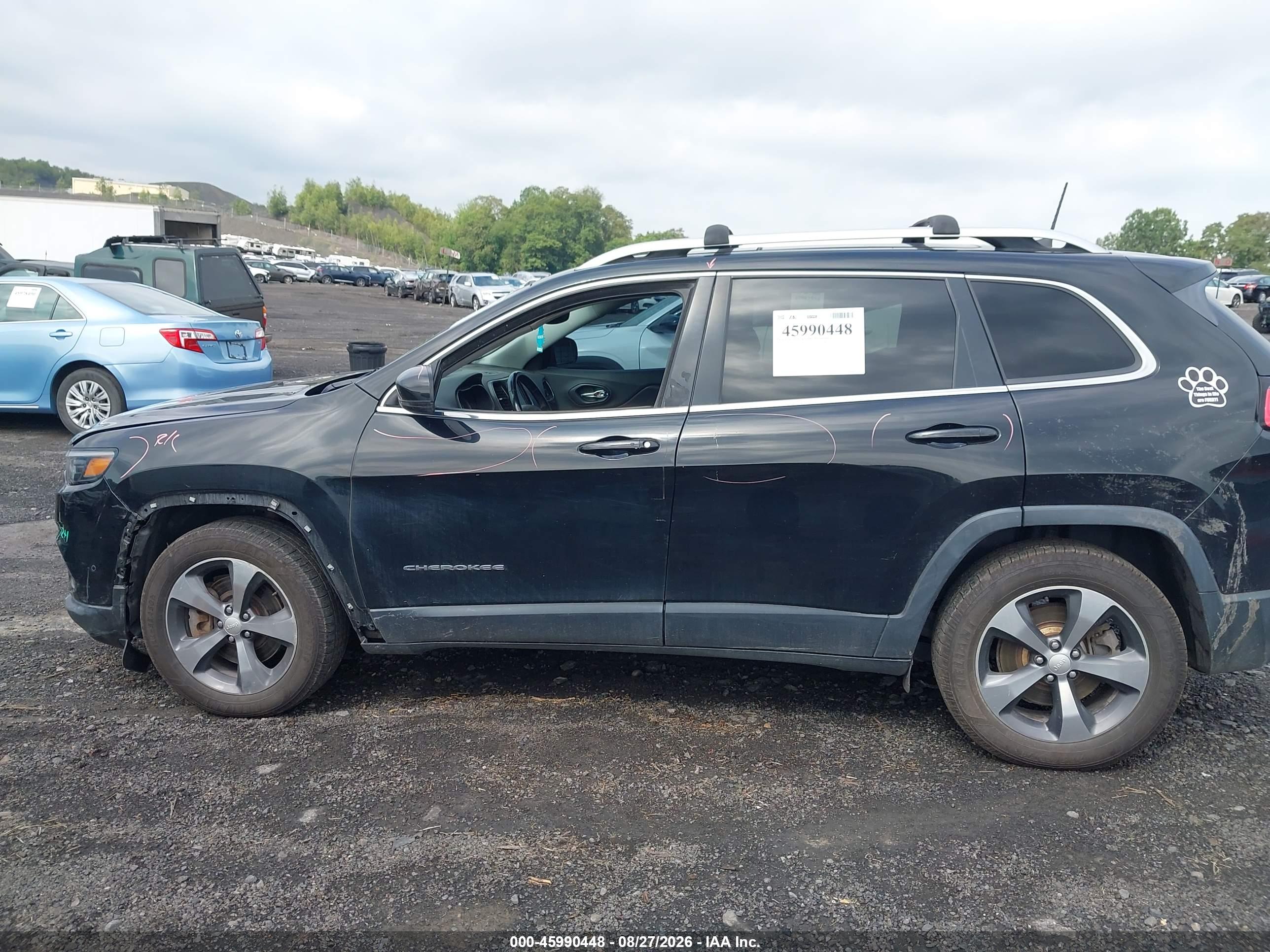 2019 JEEP CHEROKEE LIMITED 4X4