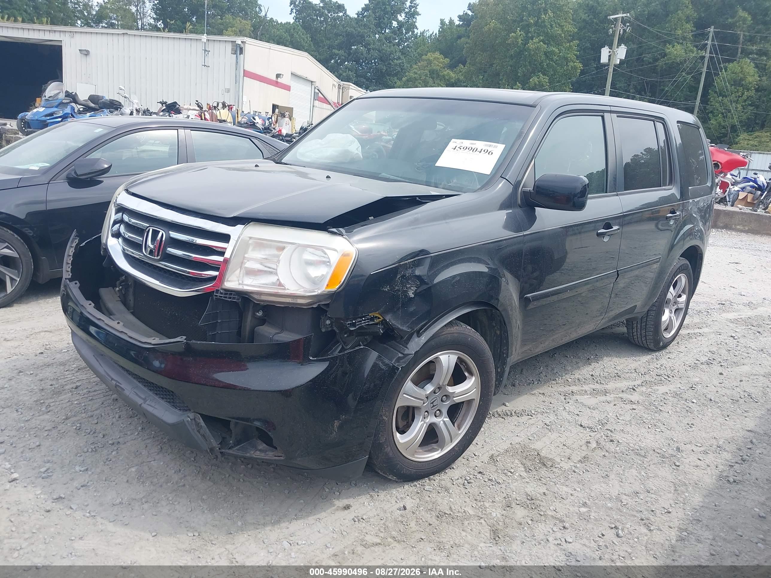 2013 HONDA PILOT EX-L — I2