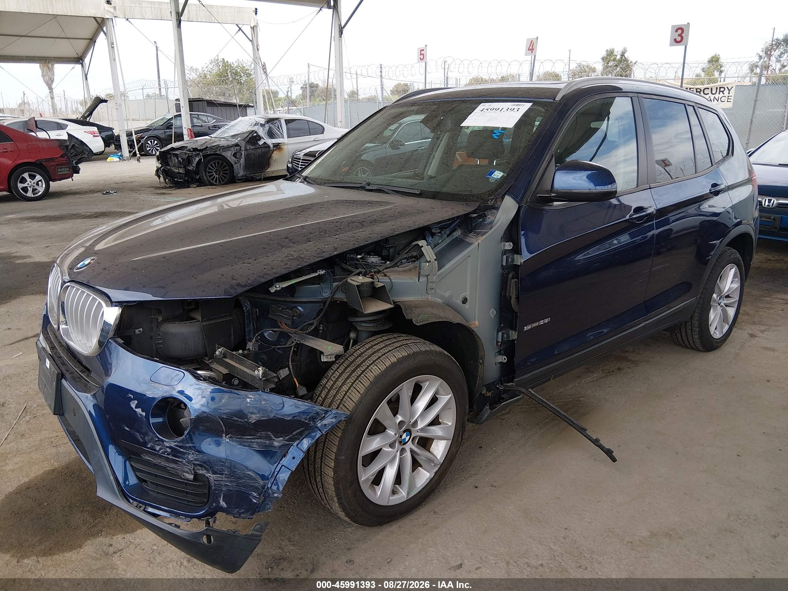 2017 BMW X3 SDRIVE28I — I2