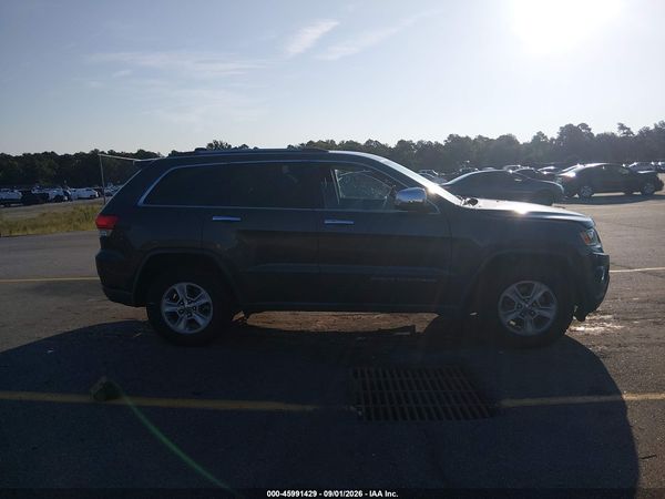 2016 JEEP GRAND CHEROKEE LAREDO — I116
