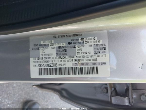 2016 MAZDA CX-5 TOURING — I9