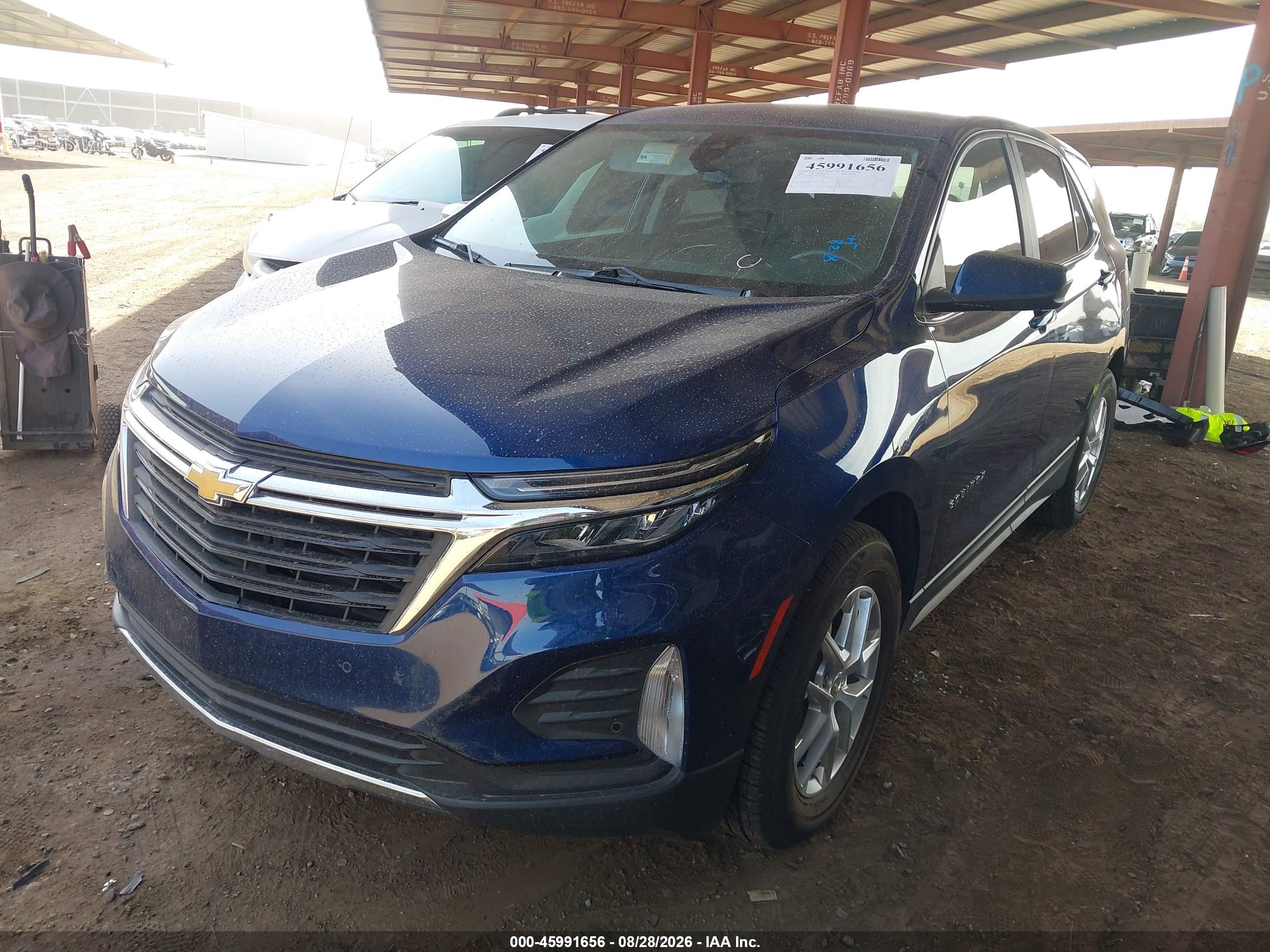 2022 CHEVROLET EQUINOX FWD LT — I2
