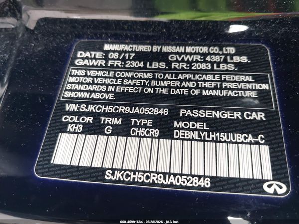 2018 INFINITI QX30 PREMIUM