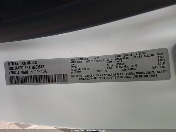 2026 CHRYSLER PACIFICA SELECT