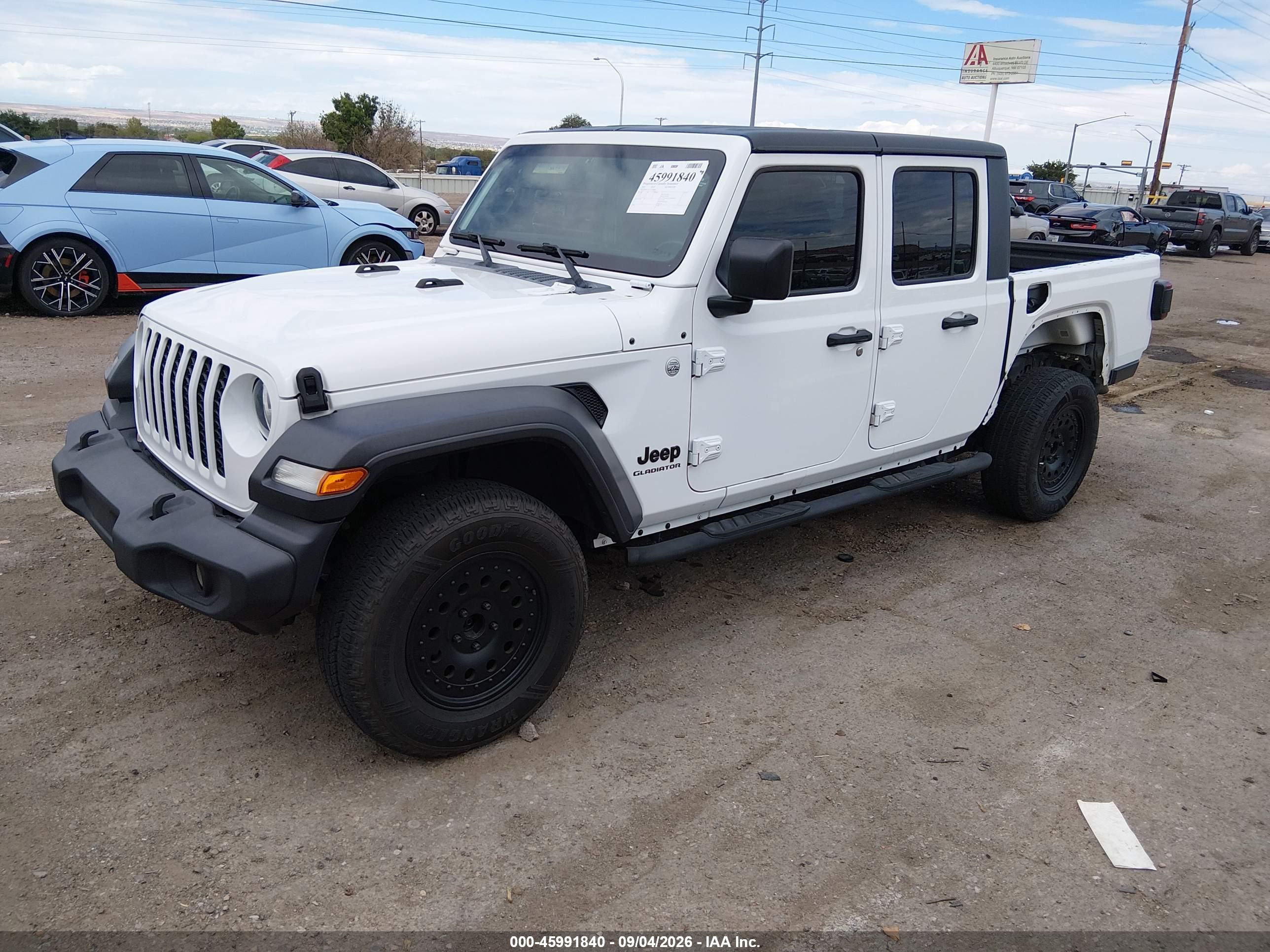 2020 JEEP GLADIATOR SPORT S 4X4 — I2