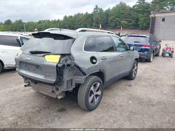 2019 JEEP CHEROKEE LIMITED 4X4 — I4