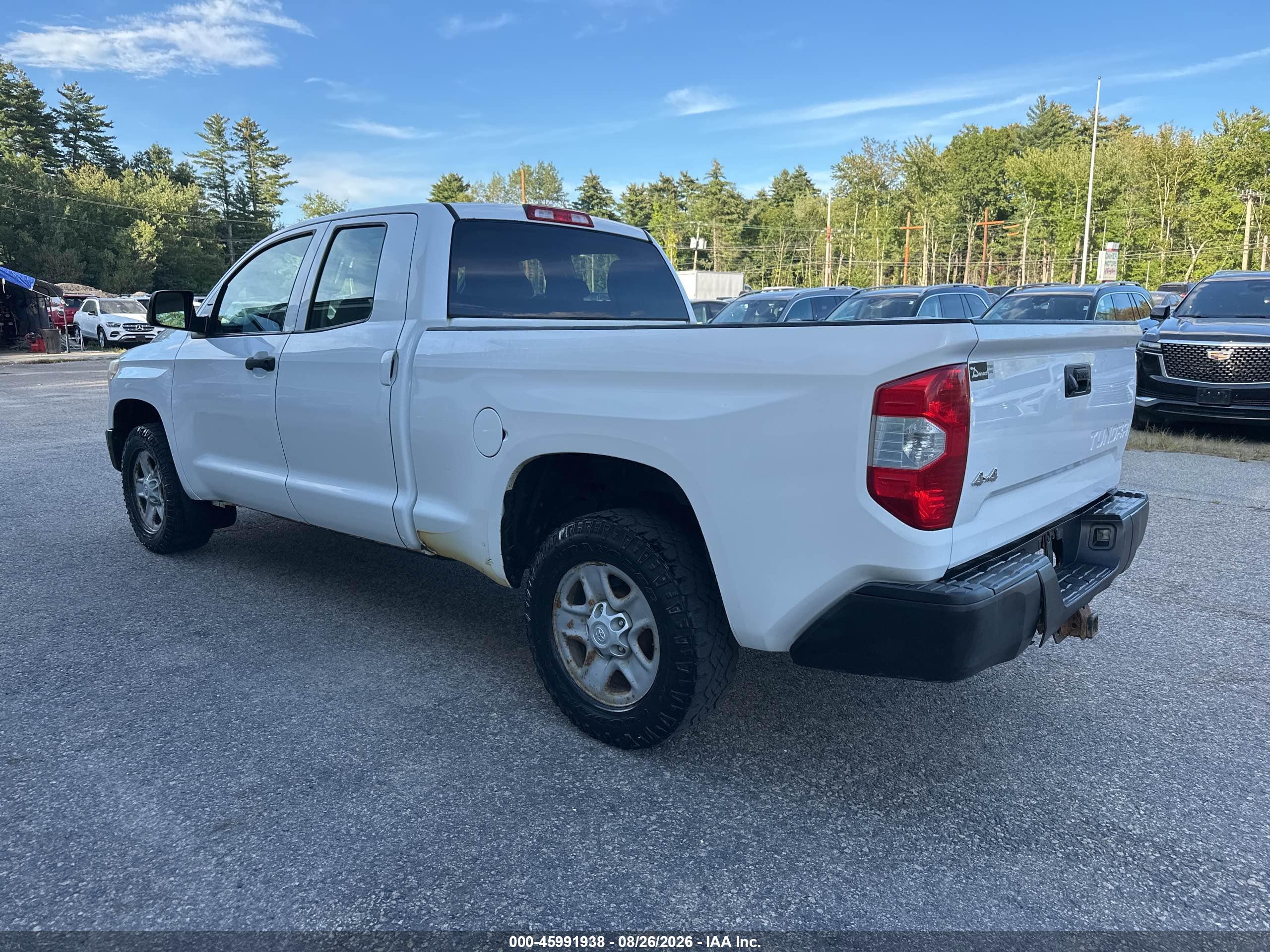 2016 TOYOTA TUNDRA SR 4.6L V8