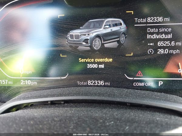 2019 BMW X7 XDRIVE50I — I118