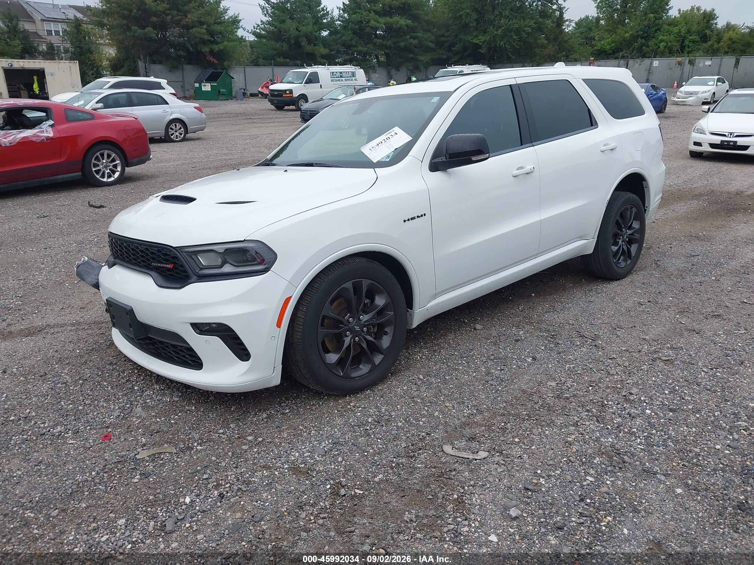 2021 DODGE DURANGO R/T AWD — I2