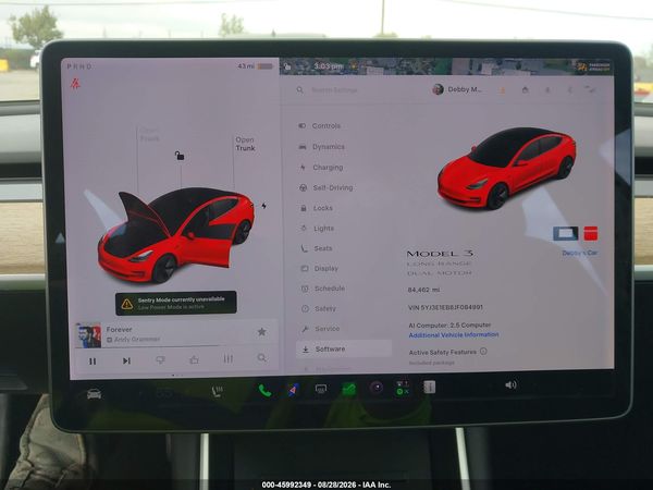 2018 TESLA MODEL 3 LONG RANGE/PERFORMANCE