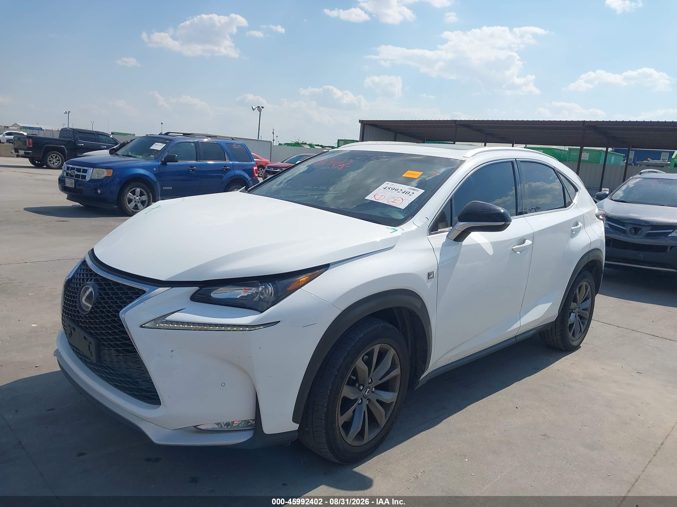 2017 LEXUS NX 200T F SPORT — I2