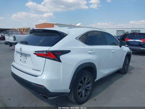 2017 LEXUS NX 200T F SPORT — I4