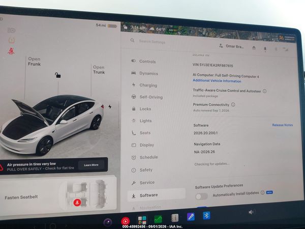 2024 TESLA MODEL 3 — I132