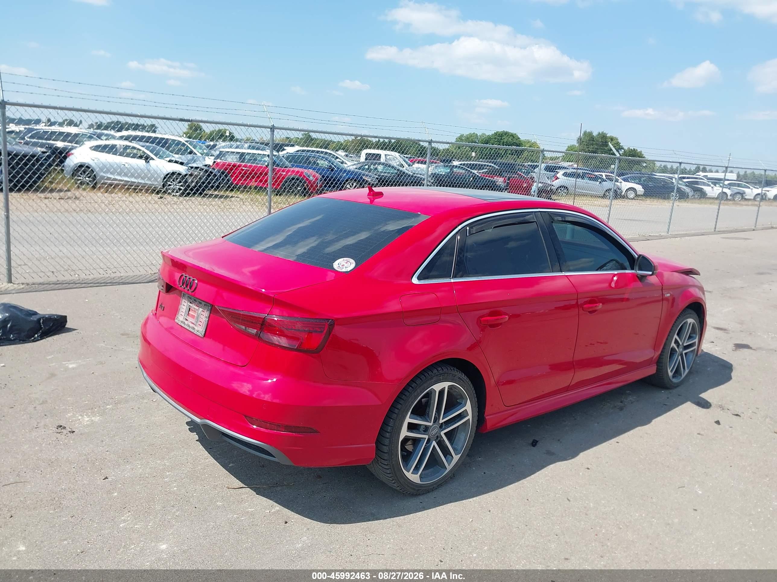2018 AUDI A3 — I4