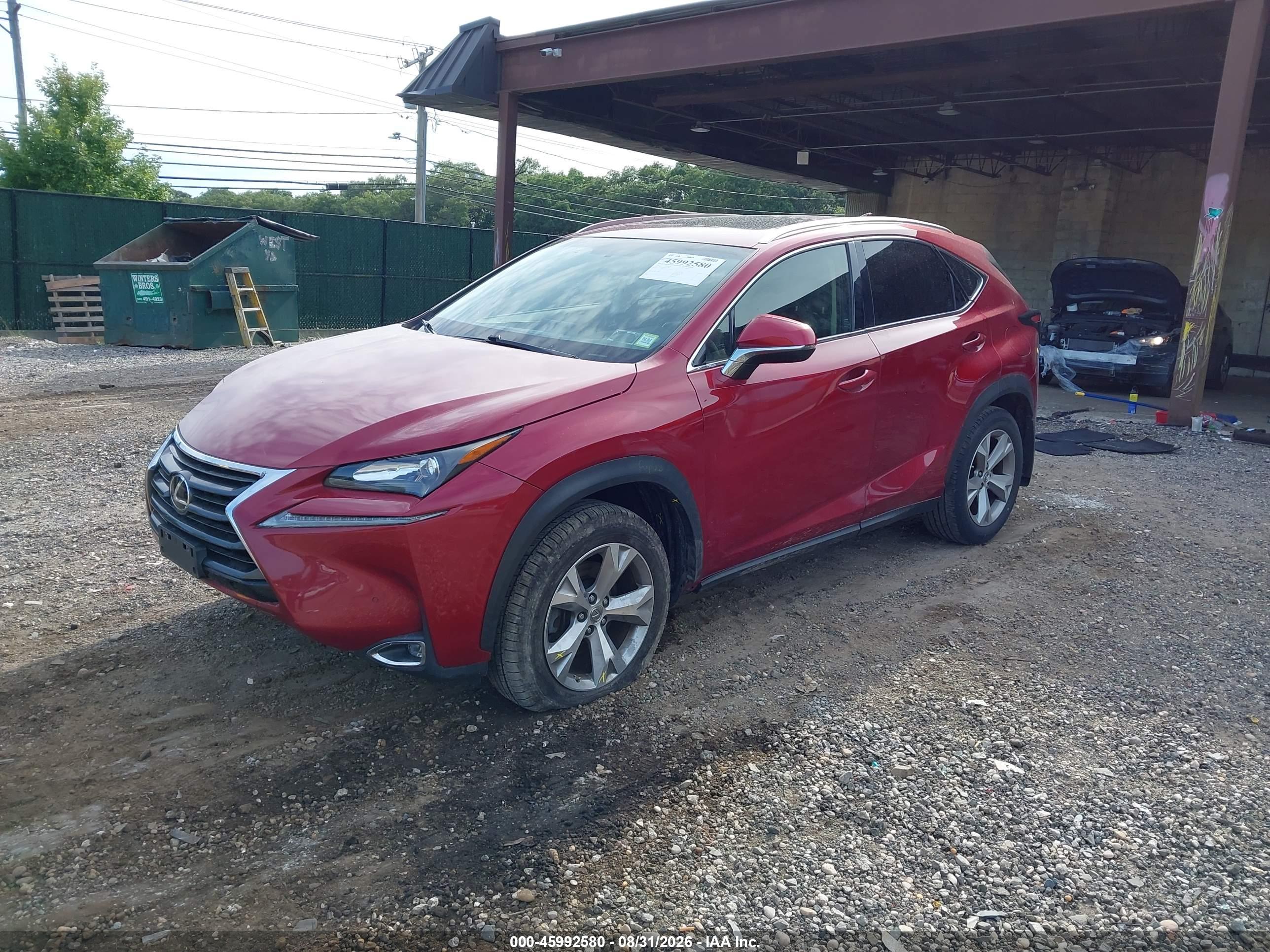 2017 LEXUS NX 200T 200t Luxury — I2
