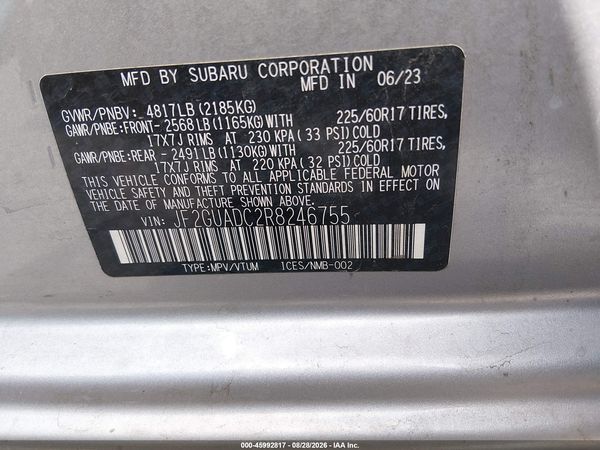 2024 SUBARU CROSSTREK PREMIUM — I9
