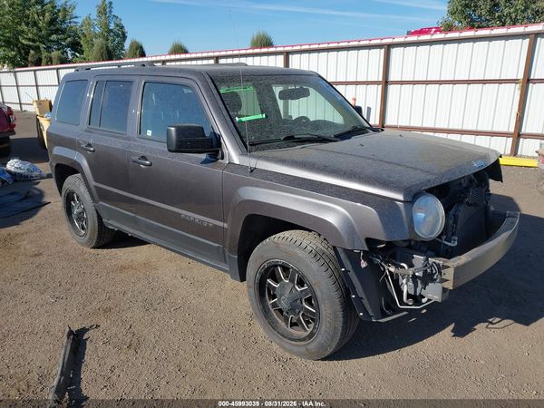 2016 JEEP PATRIOT LATITUDE — I1