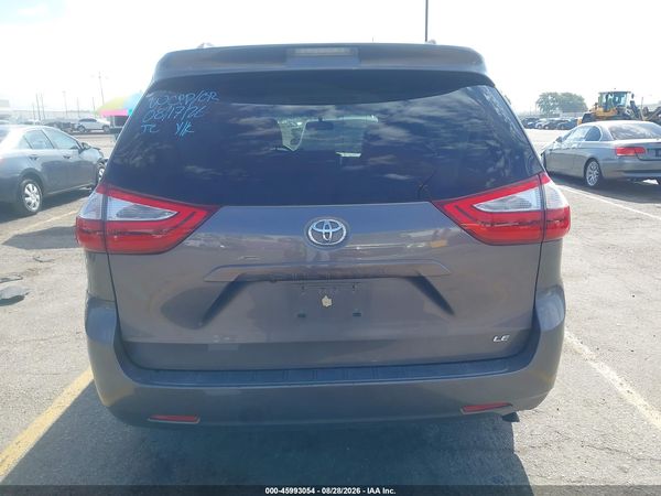 2015 TOYOTA SIENNA LE 8 PASSENGER