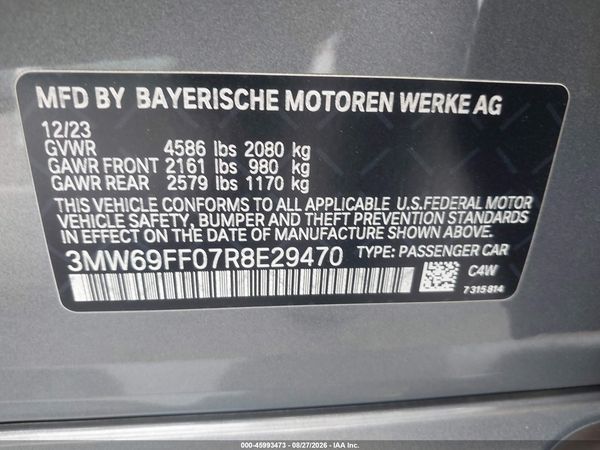 2024 BMW 330I — I9